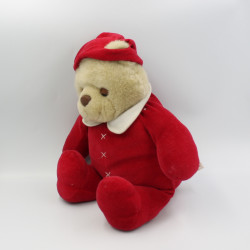Doudou ours rouge PERFECTEL