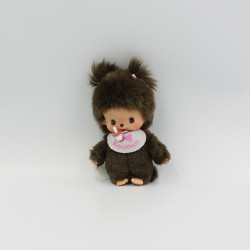 Petite Peluche Singe Kiki fille Bebichhichi Monchhichi SEKIGUCHI