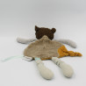 Doudou plat ours Les Jolis trop beaux MOULIN ROTY