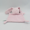 Doudou luminescent plat ours lapin rose oiseau étoiles NICOTOY