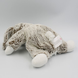 Doudou lapin blanc gris beige tout doux SIMBA TOYS NICOTOY