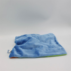 Doudou plat Bourriquet bleu jaune orange vert rouge DISNEY BABY