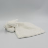 Doudou et compagnie lapin blanc mouchoir LOT DE 2