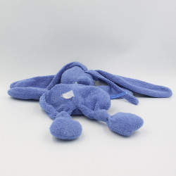 Doudou musical lapin bleu éponge Lapidou NATTOU