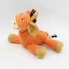 Doudou Girafe orange beige MOTS D'ENFANTS