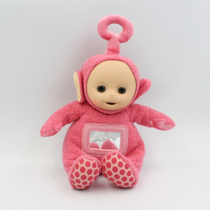 Doudou peluche TELETUBBIES rouge PO miroir TOMY