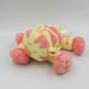 Doudou chat tigre jaune rouge KIABI
