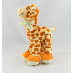 Doudou girafe cornes oranges KIMBALOO LA HALLE