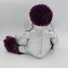 Doudou chien argenté violet DOUGLAS 2009