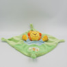 Doudou plat lion vert bleu MA PTITE TRIBU