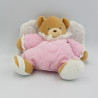 Doudou ours rose avec ailes ange KALOO
