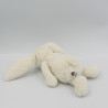 Doudou lapin blanc nez rose JELLYCAT 20 cm