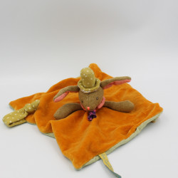 Doudou plat lapin orange Les tartempois MOULIN ROTY