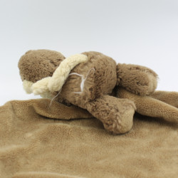 Doudou singe marron beige mouchoir JELLYCAT