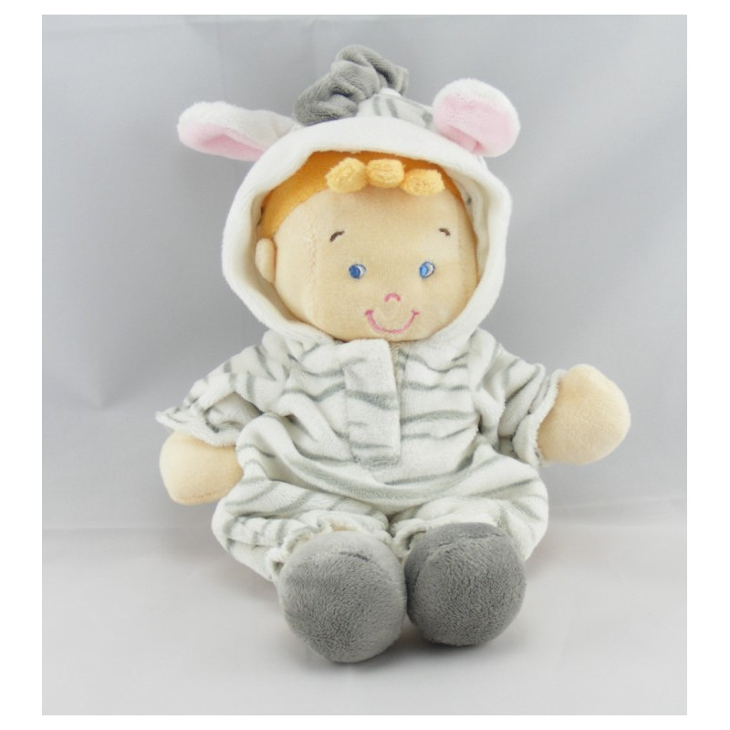 Doudou fillette déguisé en zébre FUN TOYS