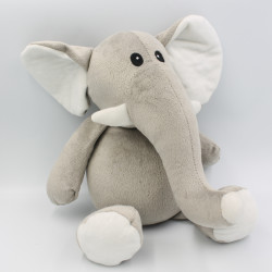 Peluche éléphant gris lesté...