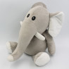 Peluche éléphant gris lesté ZD TRADING JURONG 