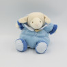 Doudou et compagnie mouton Gaston bleu