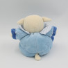 Doudou et compagnie mouton Gaston bleu