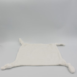 Doudou plat ours blanc VERTBAUDET