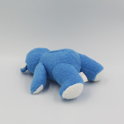 Doudou Ours bleu Musti Mustela 18 cm