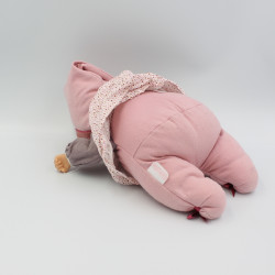 Doudou Poupée baby pouce rose pois cassis Corolle