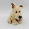 Doudou peluche chien beige FIZZY