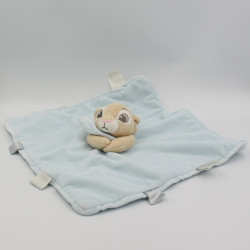 Doudou plat le Roi Lion Simba Nala bleu DISNEY STORE