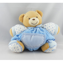 Doudou ours patapouf poisson bleu KALOO