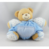 Doudou ours patapouf poisson bleu KALOO