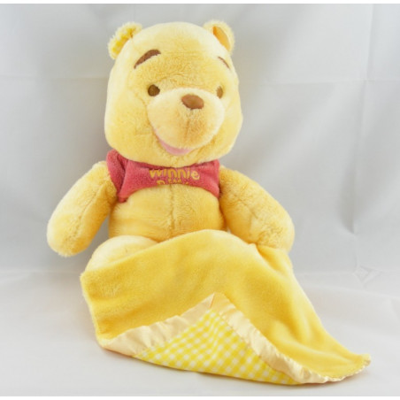 Doudou Winnie l'Ourson avec mouchoir Disney Baby