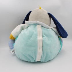 Doudou range pyjama chien bleu vert gris blanc jaune Pépin Baby nat