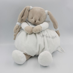 Doudou et compagnie range pyjama lapin blanc beige étoiles Céleste