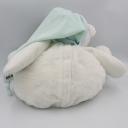 Doudou range pyjama ours blanc bleu beige Layette BABY NAT