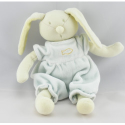 Doudou Lapin bleu Moulin Roty 