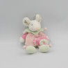 Doudou et compagnie souris rose Léonie cape