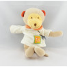Doudou singe les Loustics pull blanc MOULIN ROTY 