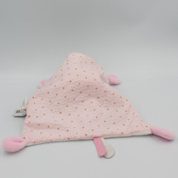 Doudou et compagnie plat licorne rose blanche étoiles Abracadabra