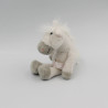 Petite peluche chebal blanc NICI
