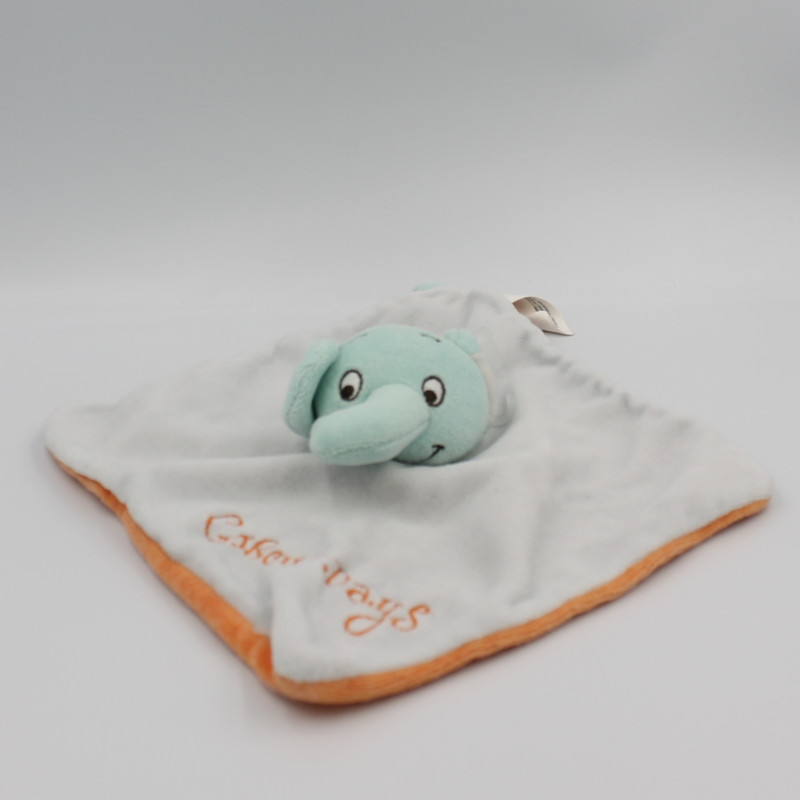 Doudou plat éléphant bleu Circus Days KITCHOUN KIABI