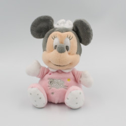 Petit doudou Minnie rose moutons DISNEY BABY