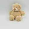 Doudou peluche ours beige GIPSY