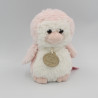Doudou et compagnie musical pingouin rose blanc