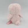 Doudou et compagnie musical pingouin rose blanc
