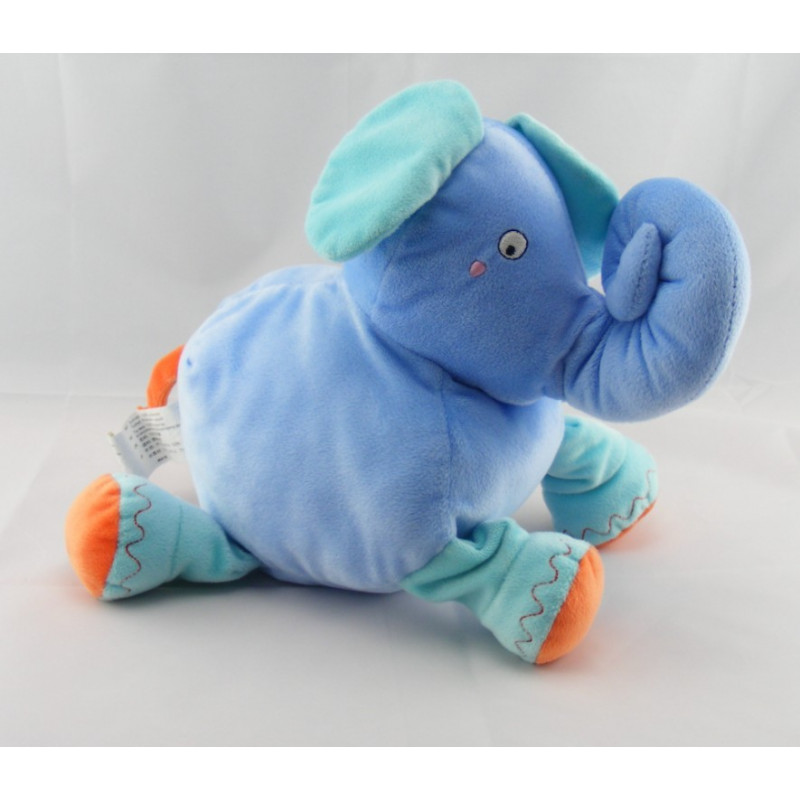 Doudou éléphant bleu IKEA 