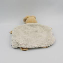 Doudou plat patchwork lapin anniversaire confettis crapouilles Kaloo