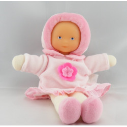 Doudou poupée bébé rouge Mademoiselle Grenadine COROLLE