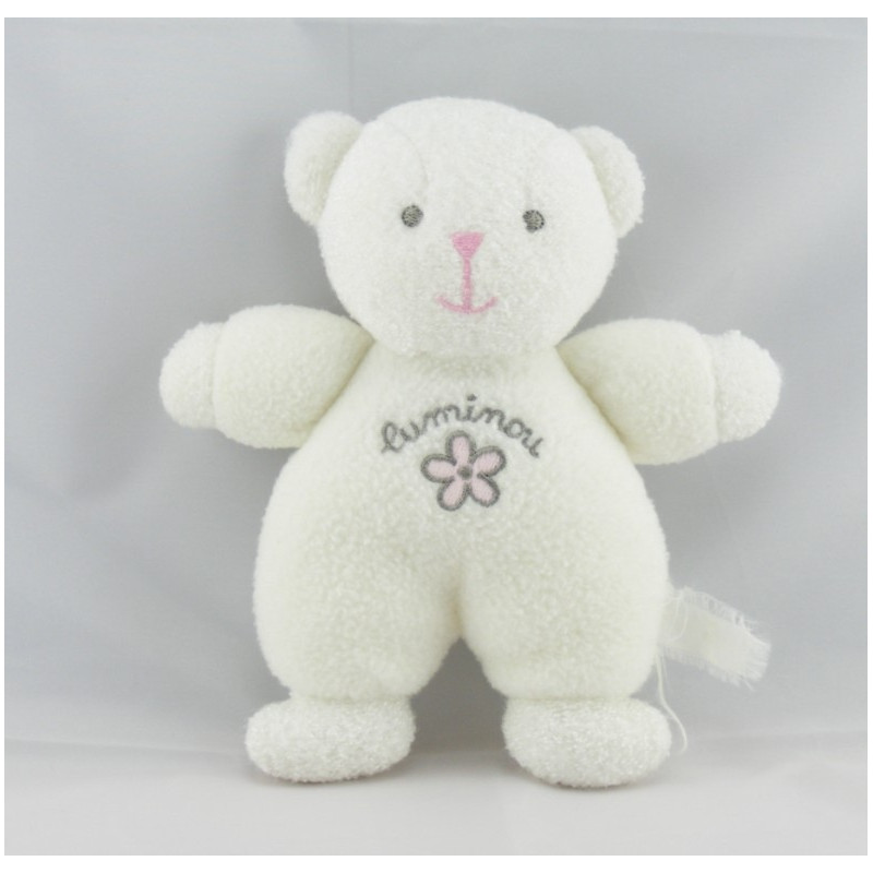 Doudou lapin blanc Luminou 