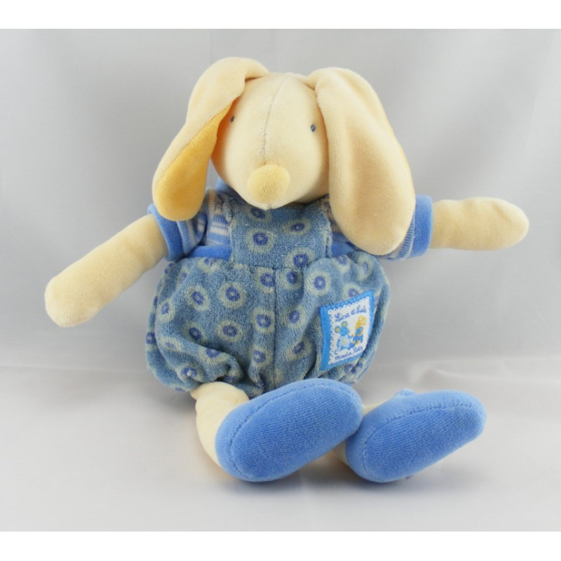 Doudou lapin Lise et Lulu Moulin Roty