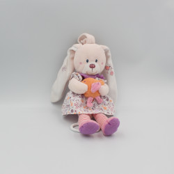 Doudou musical lapin rose...